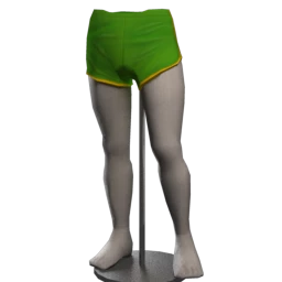 Retro Fitness Shorts - Green