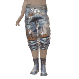 Cloud Nine Stellar Shimmer Holographic Trousers