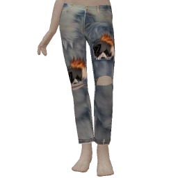 Cosmos Werewolf Fur Jeans