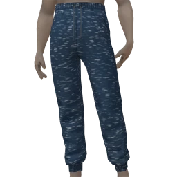 They Cozy Up Sweatpants (Blue)