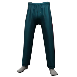 Teal Taping Poly Tricot Jogger