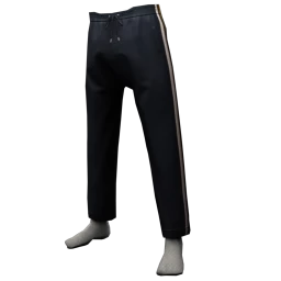 Navy Taping Poly Tricot Joggers