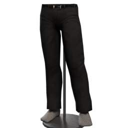 Tomo's Trousers with Chain Link