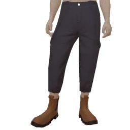 USAesthetics City Chic Tapered Pants & Desert Boot Combo