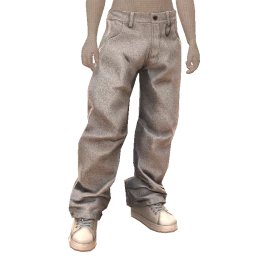 La Haute Couture Casual Grey Denim Jeans