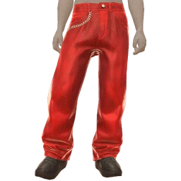 USAesthetics Red Faded Jeans