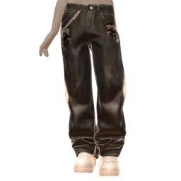 Delirious Dark Skeleton Black Jeans