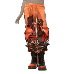 Yume Bright Orange Madness Joggers