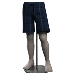 Yume Summer Fun Swim Shorts - Blue Check