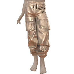 Ikon Elite Crushed Silver Cargo Pants
