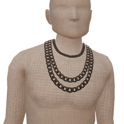 Bijouterie Gunmetal Chains