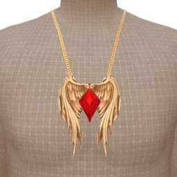 Bijouterie Gold January Garnet Necklace