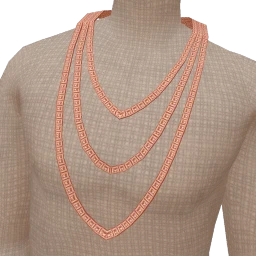 Bijouterie Layered Rose Gold Diamond Chain