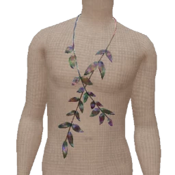 Cosmos Foliage Flourish Necklace