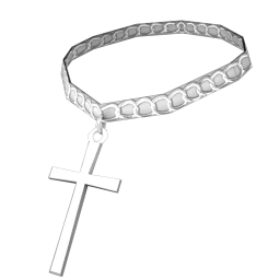 Foal Simple Pendant Necklace (Silver)