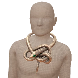 Cosmos Silver Serpent King Choker