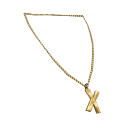 Prysm Initial Necklace - X