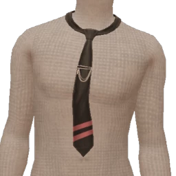 Yume Academic Aesthetic Black Tie