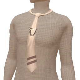 Yume White Academic Tie