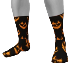 Cosmos Lightning On My Feet Socks