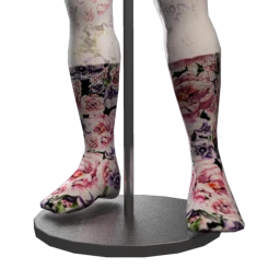 Drop Science Rosy Blooms Socks
