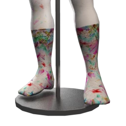 Drop Science Tropical Chevron Socks