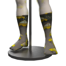 Drop Science Yellow Cabs Socks