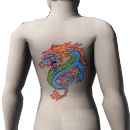 Azure Dragon Tattoo