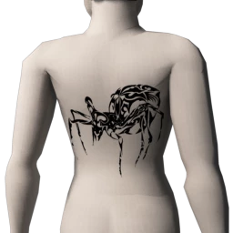 Tribal Spider Tattoo