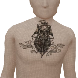 Skull And Sails Tattoo