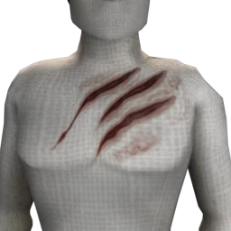 Cosmos Zombie Wounds - Scratch