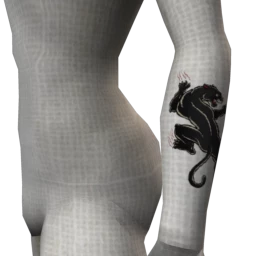 Courageous Panther Tattoo