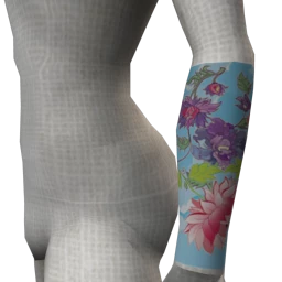 Japanese Garden Lower Sleeve Tattoo