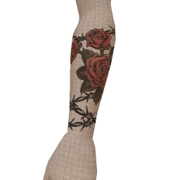 Blooming Contrasts Tattoo