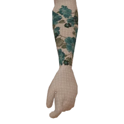 Multicoloured Botanical Half Sleeve Tattoo