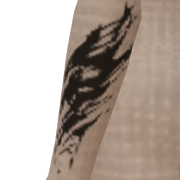 Phantom Flame Arm Tattoo