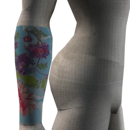 Japanese Garden Lower Sleeve Tattoo