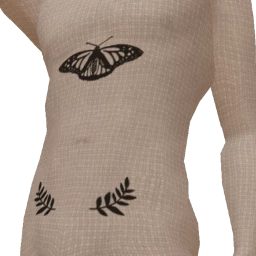 Butterflies In Your Stomach Tattoo