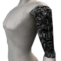 Infected Souls Upper Sleeve Tattoo