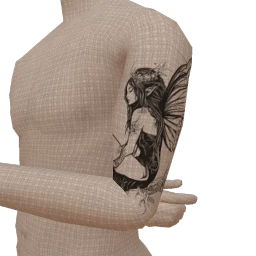 Secrets Of The Fae Bicep Tattoo