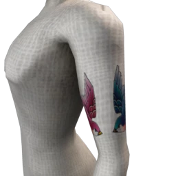 Paired Swallows Tattoo