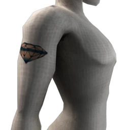 Gradient Diamond Tattoo