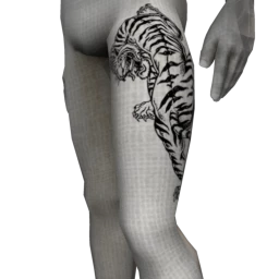 Enraged Tiger Tattoo