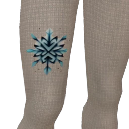 The Cold Never Bothered Me Leg Tattoo