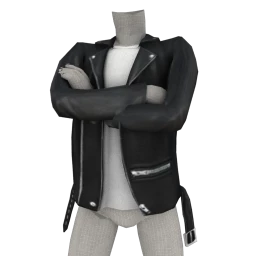 Wick Leather Biker Jacket