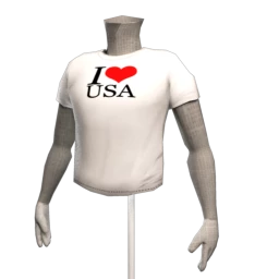 I Heart USA Tee (for Male)
