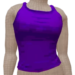 Cloud Nine Violet Pixel Basic Vest