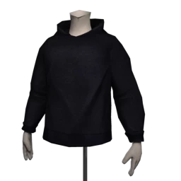 Bionic Black Croc Hoodie