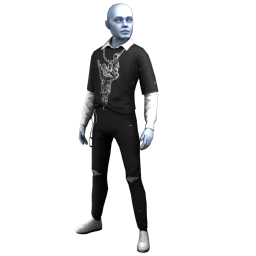 Black Rainbow Rocking Dead Outfit