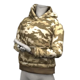 ATM Camo Sherpa Pullover Hoody